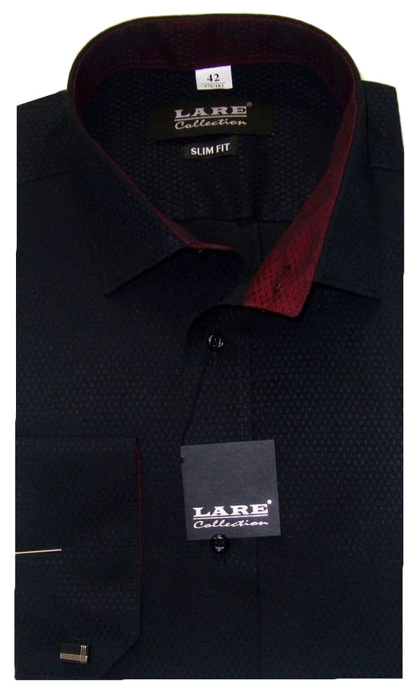 Jednobarevné košile - DLOUHÝ rukáv - SLIM FIT a REGULAR FIT-THOMAS T203